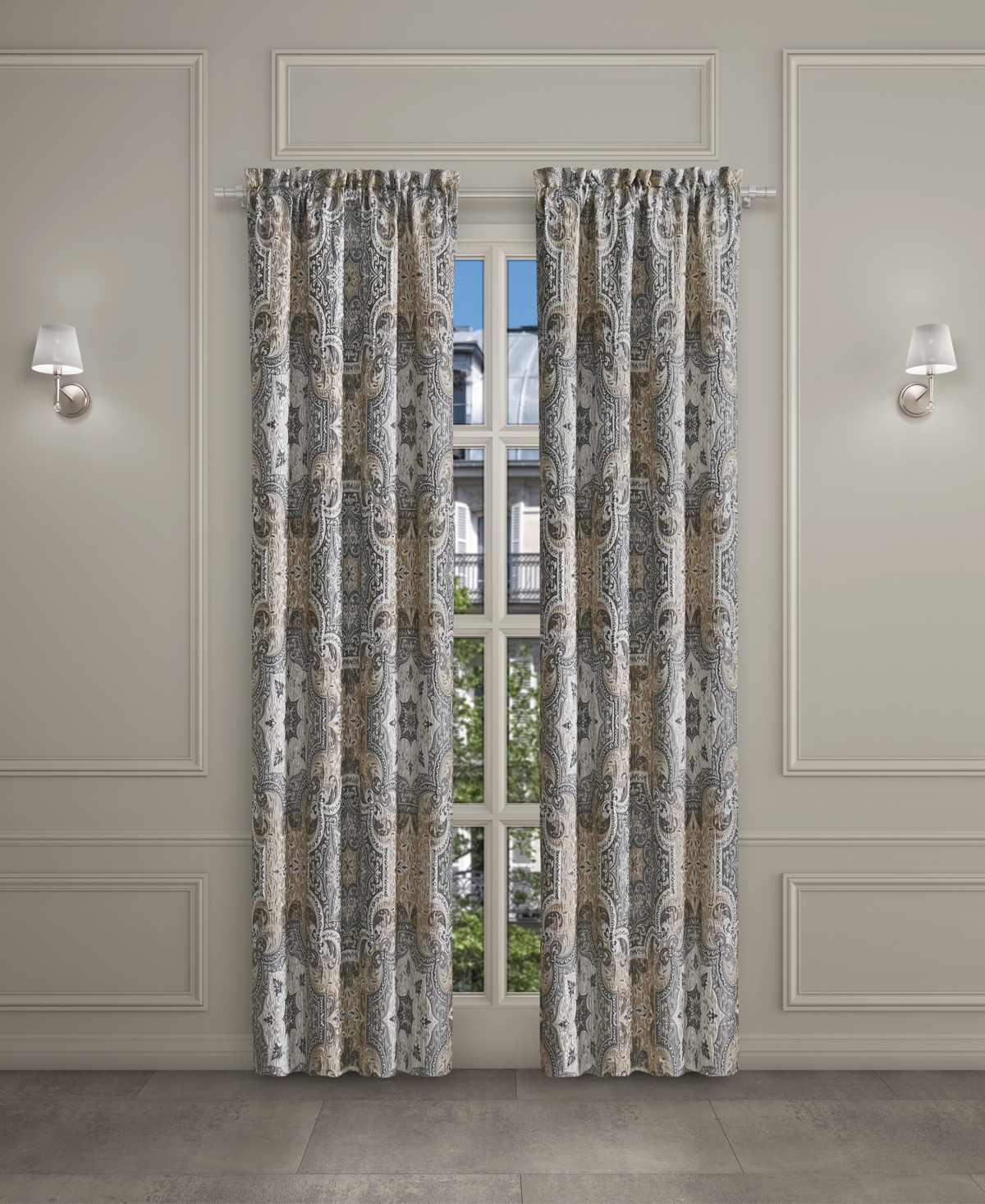 Legend Window Panel Pair, 50" x 84" - Powder Blue