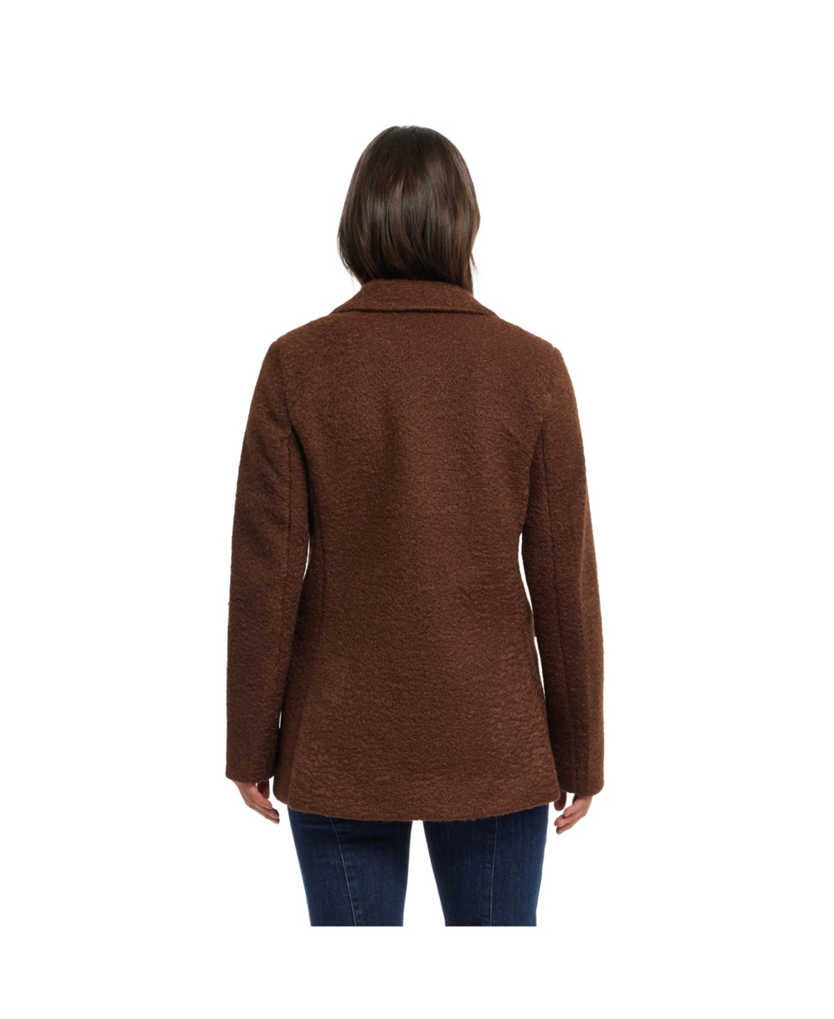 Ellen Tracy Women's Wave Boucle Tailored Coat