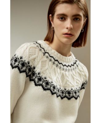 Women's Fair Isle Crewneck Sweater
