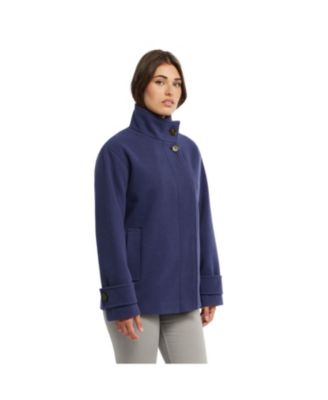 Women's Bold Twill Peacoat