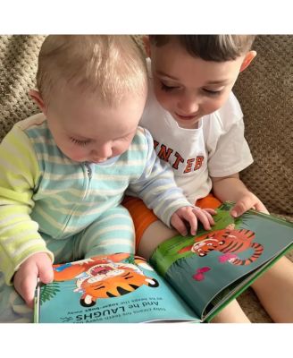 WildOnes Tiger Kids Rechargeable Toothbrush Gift Set | Childrens Electric Toothbrush