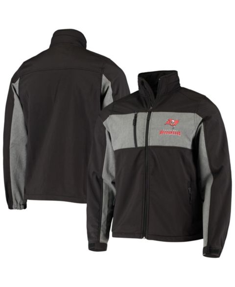 Мужская куртка Dunbrooke Black Tampa Bay Buccaneers Circle Zephyr Softshell Full-Zip
