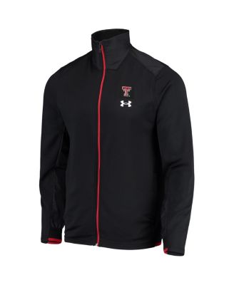 Men's Black Texas Tech Red Raiders 2021 Sideline Command Full-Zip Jacket