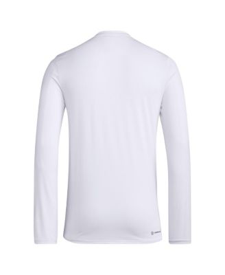 Men's White Seattle Sounders FC 2024 Jersey Hook AEROREADY Long Sleeve T-Shirt