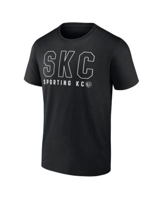 Men's Black Sporting Kansas City Fundamentals Stealth T-Shirt