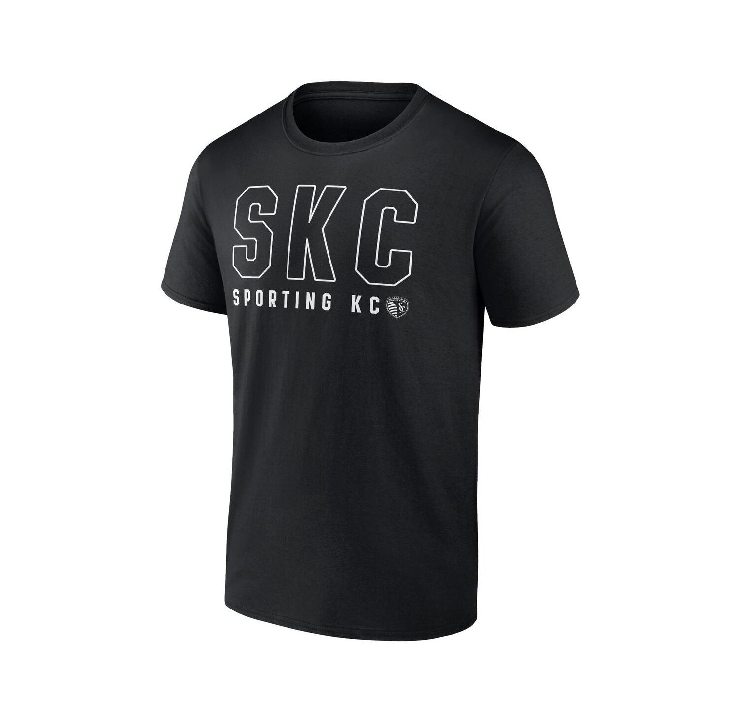 Men's Black Sporting Kansas City Fundamentals Stealth T-Shirt