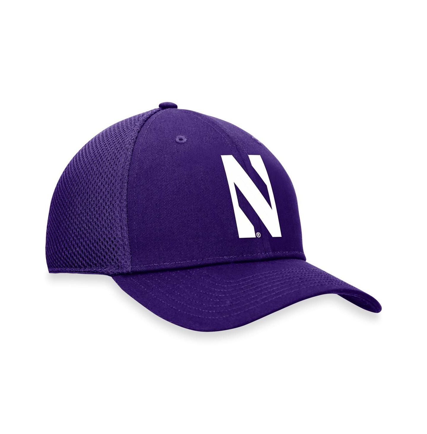 Мужская кепка Top of the World Purple Northwestern Wildcats Spacer Flex Hat — фото 2