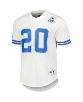 Men's Barry Sanders Detroit Lions Retired Player Name Number Mesh Top