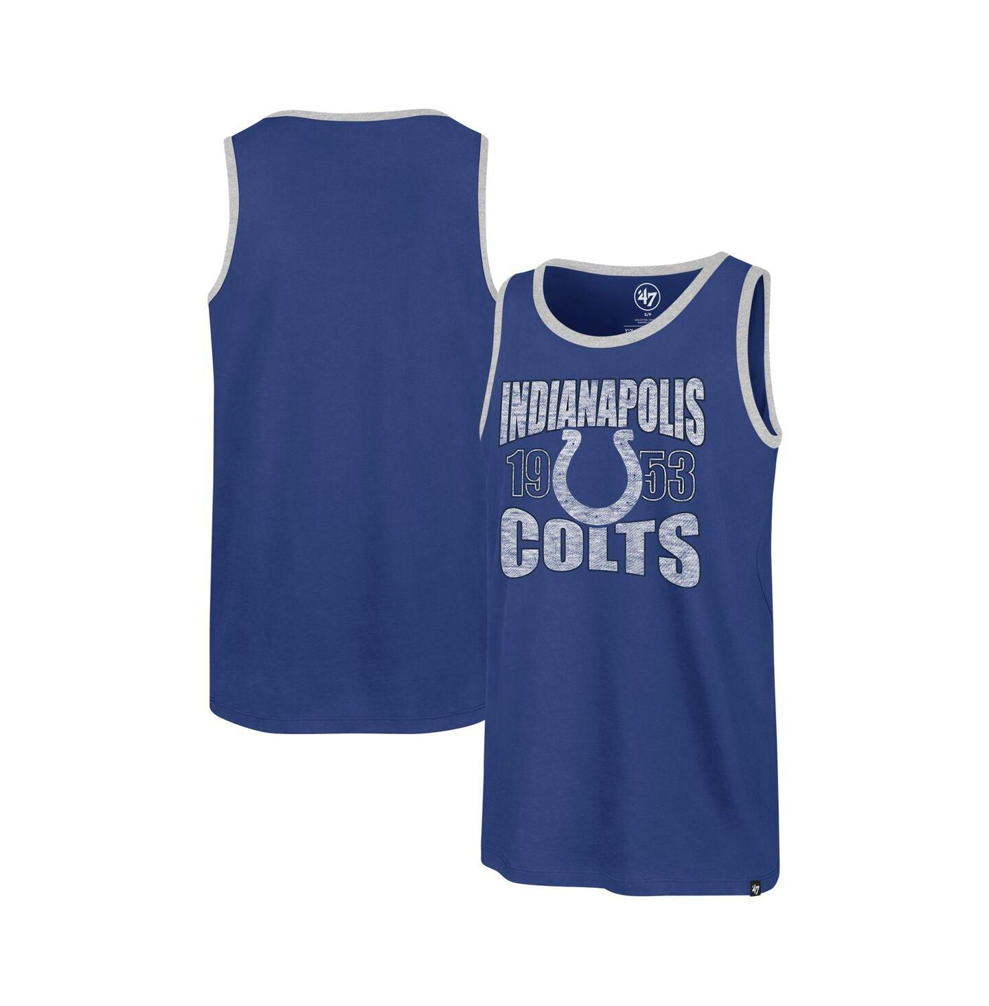 Мужской топ '47 Brand Royal Indianapolis Colts Upload Franklin — фото 1