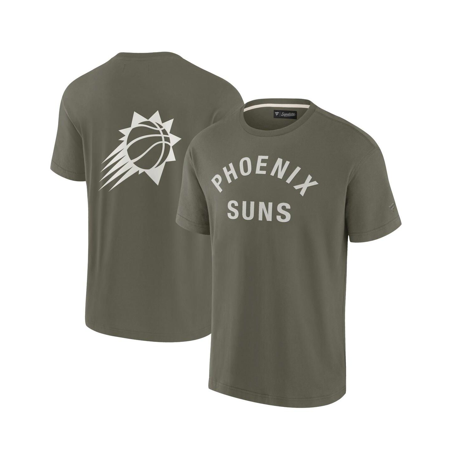 Футболка Fanatics Olive Phoenix Suns Elements Super Soft Short Sleeve — фото 1