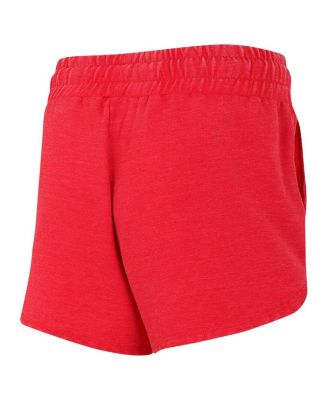 Women's Red New Jersey Devils Volley Fleece Shorts