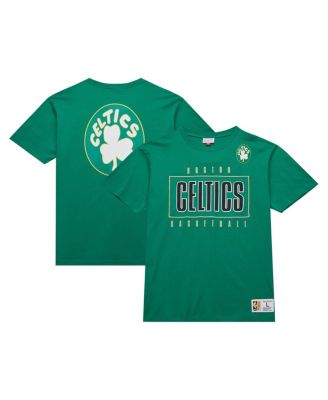 Men's Kelly Green Boston Celtics Hardwood Classics Team OG 2.0 Premium Vintage Logo T-Shirt