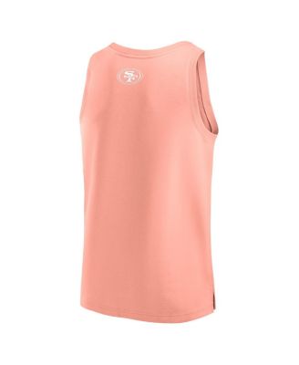 Men's Coral San Francisco 49ers Elements Tank Top