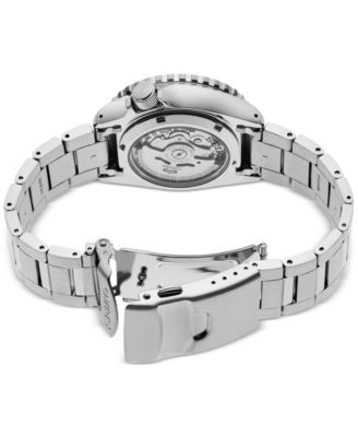 Men's Automatic 5 Sports Stainless Steel Bracelet Watch 42mm