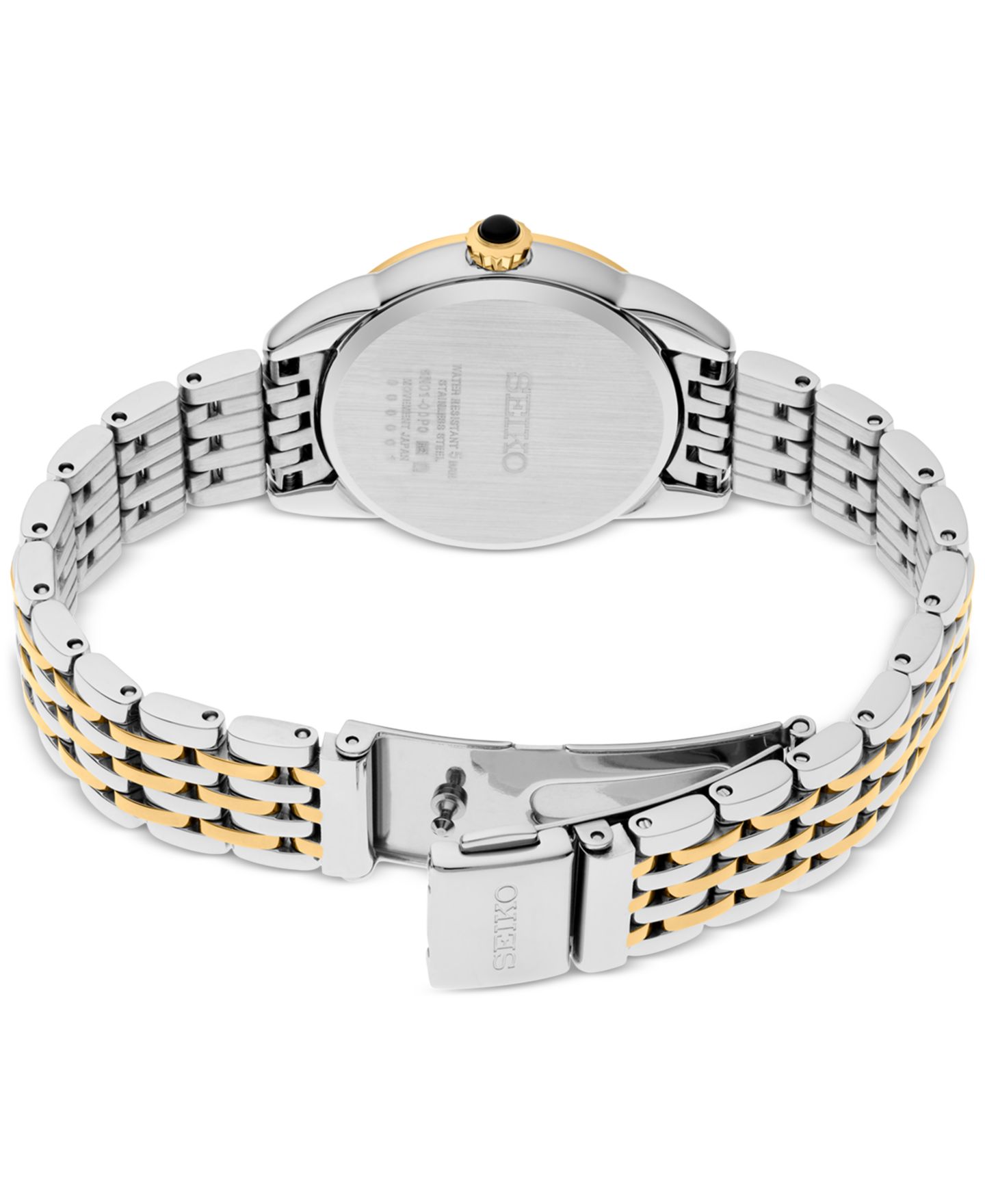 Женские часы Seiko Essentials Two-Tone Stainless Steel Bracelet Watch 29mm — фото 3