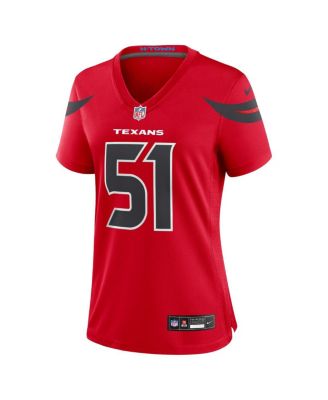 Women's Will Anderson Jr. Red Houston Texans Alternate Game Jersey