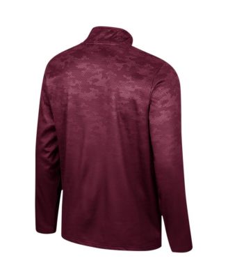 Men's Maroon Minnesota Golden Gophers The Machine Half-Zip Jacket