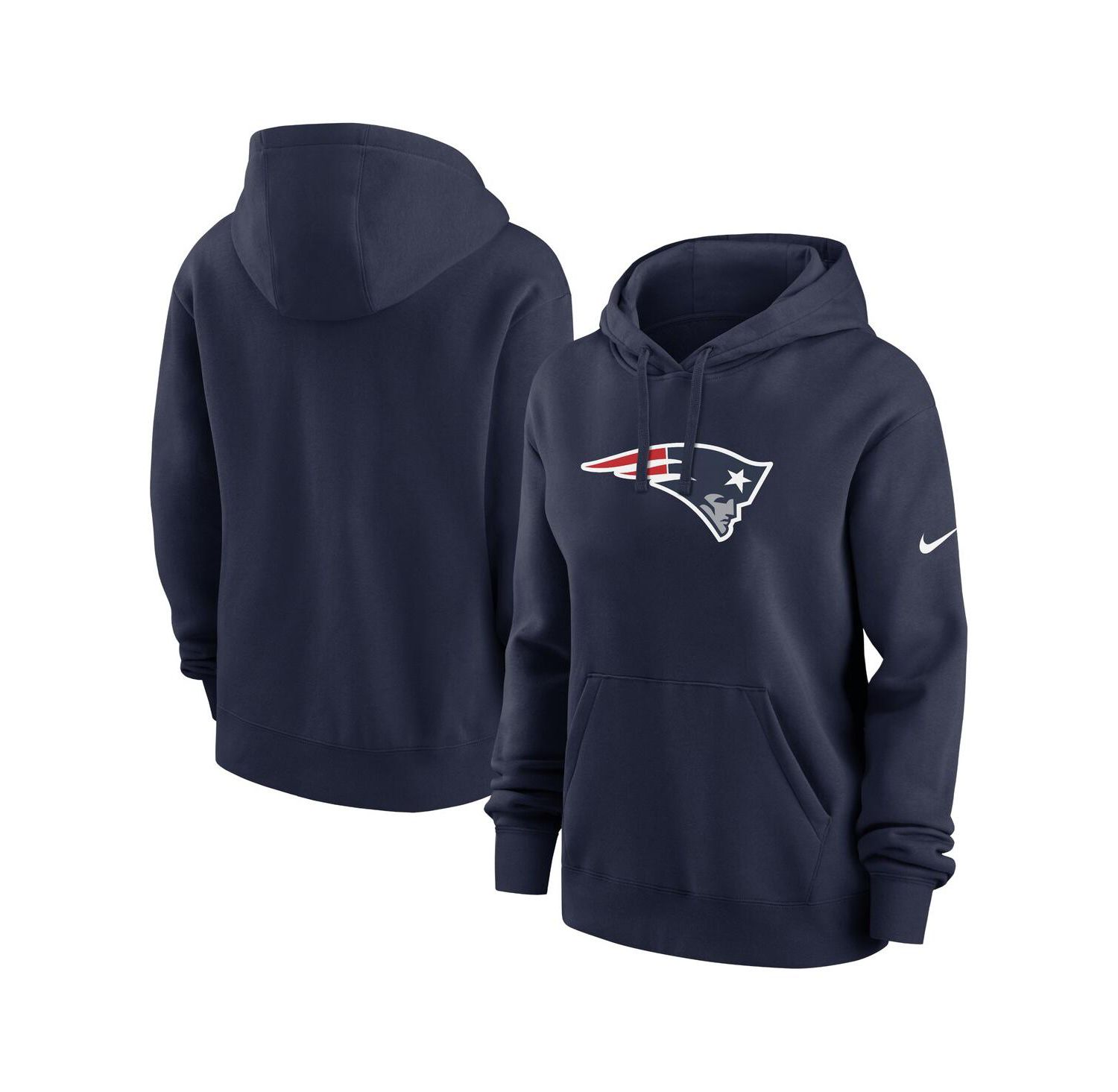 Women's New England Patriots Club Fleece Pullover Hoodie
