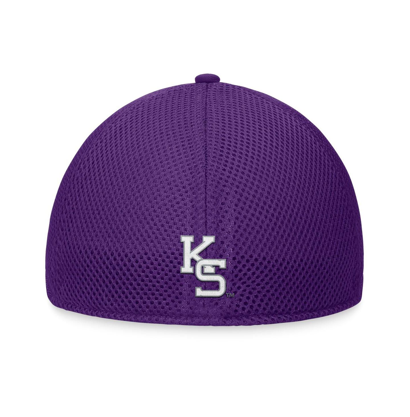 Мужская кепка Top of the World Purple Kansas State Wildcats Spacer Flex Hat — фото 4