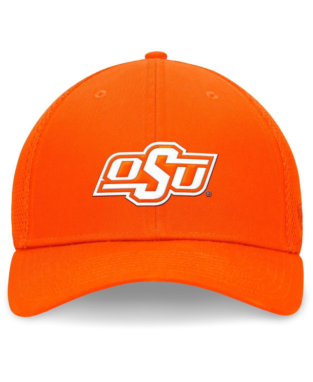 Top Of The World Men's Orange Oklahoma State Cowboys Spacer Flex Hat In Orange