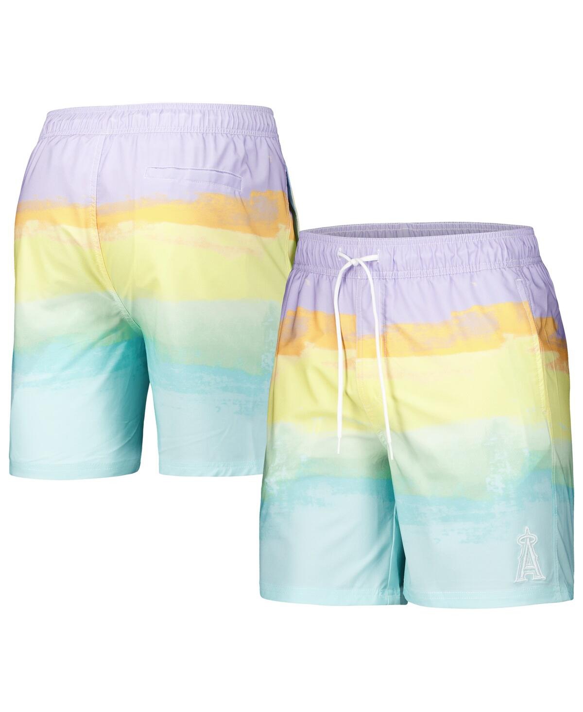 Shop G-iii Sports By Carl Banks Men's Los Angeles Angels Perfect Game Volley Board Shorts