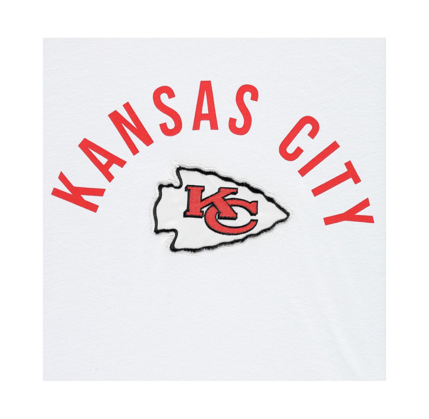 Men's White Kansas City Chiefs Philip T-Shirt