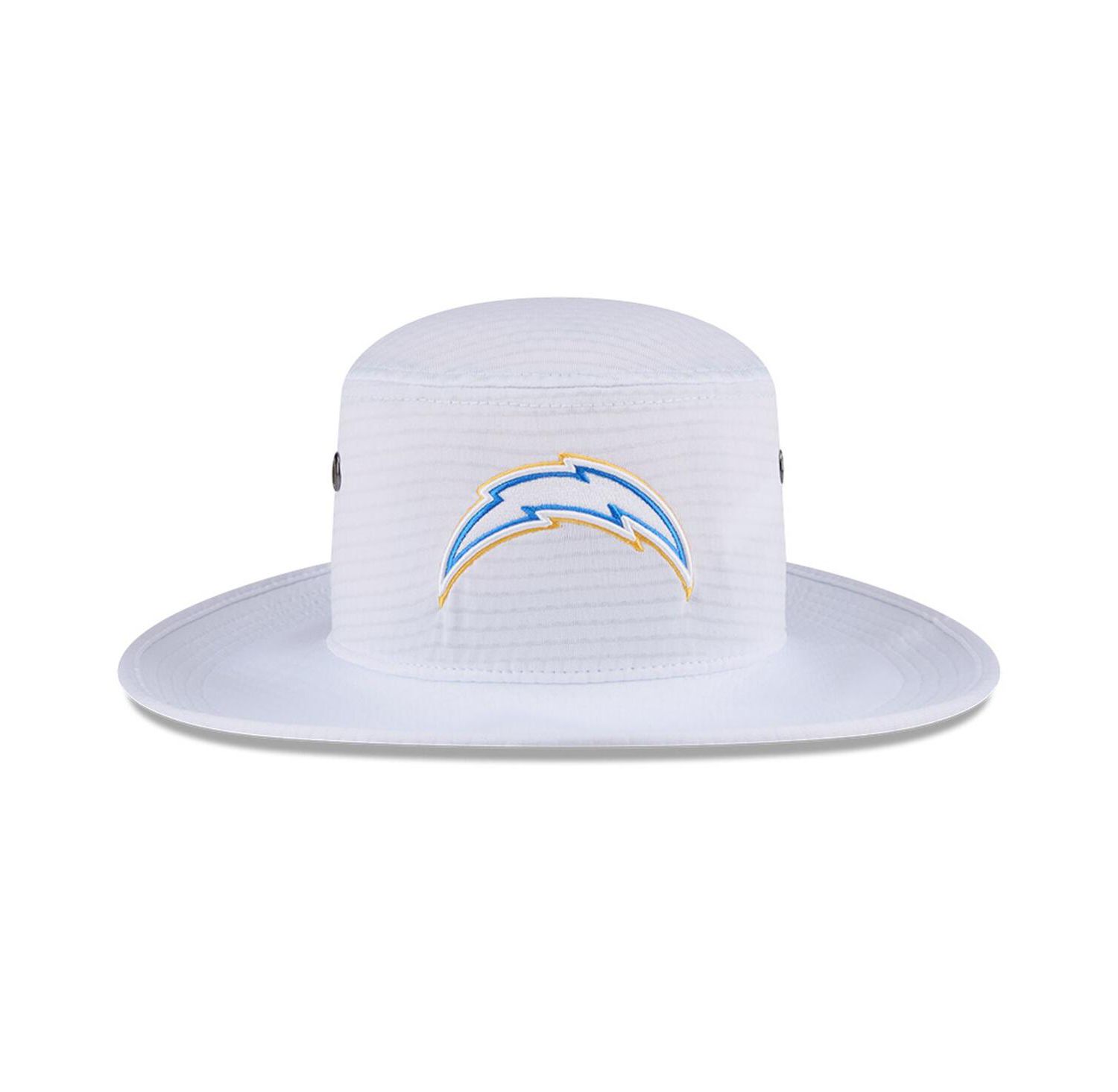 Men's White Los Angeles Chargers 2024 NFL Training Camp Panama Bucket Hat