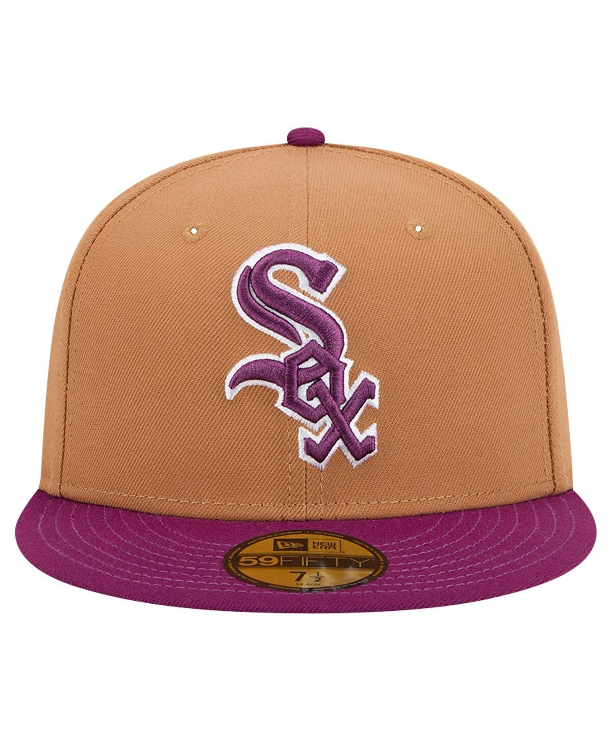 New Era Men's Chicago White Sox Two-tone Color Pack 59fifty Fitted Hat In Brown