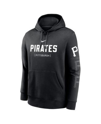 Men's Black Pittsburgh Pirates Fashion Club Pullover Hoodie