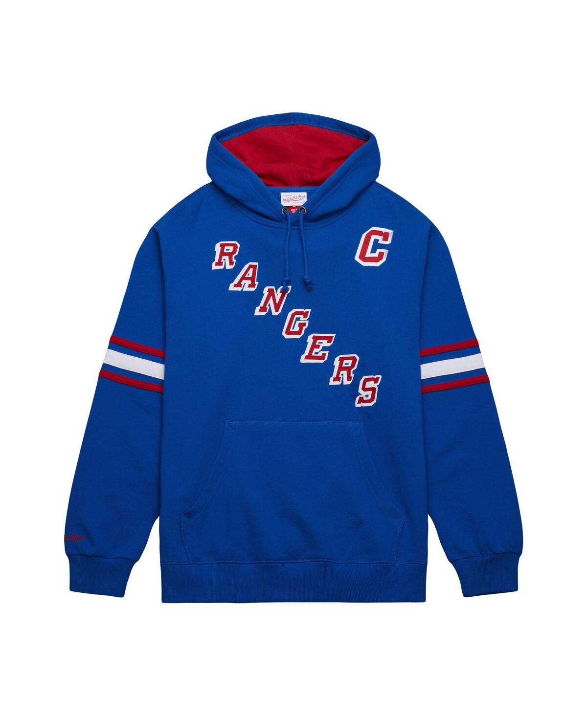 Mitchell & Ness Men's Mark MessierNew York Rangers Name Number Premium Pullover Hoodie - Blue