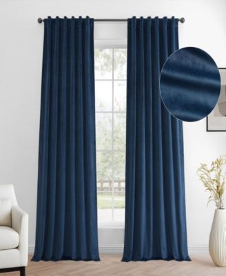 Simply Velvet Room Darkening Curtain Pair (2 Panels)