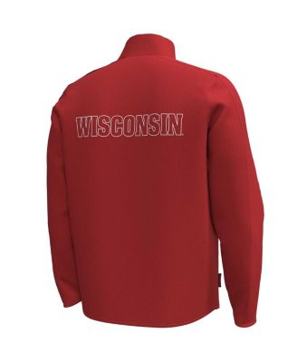 Men's Red Wisconsin Badgers Command Full-Zip Jacket