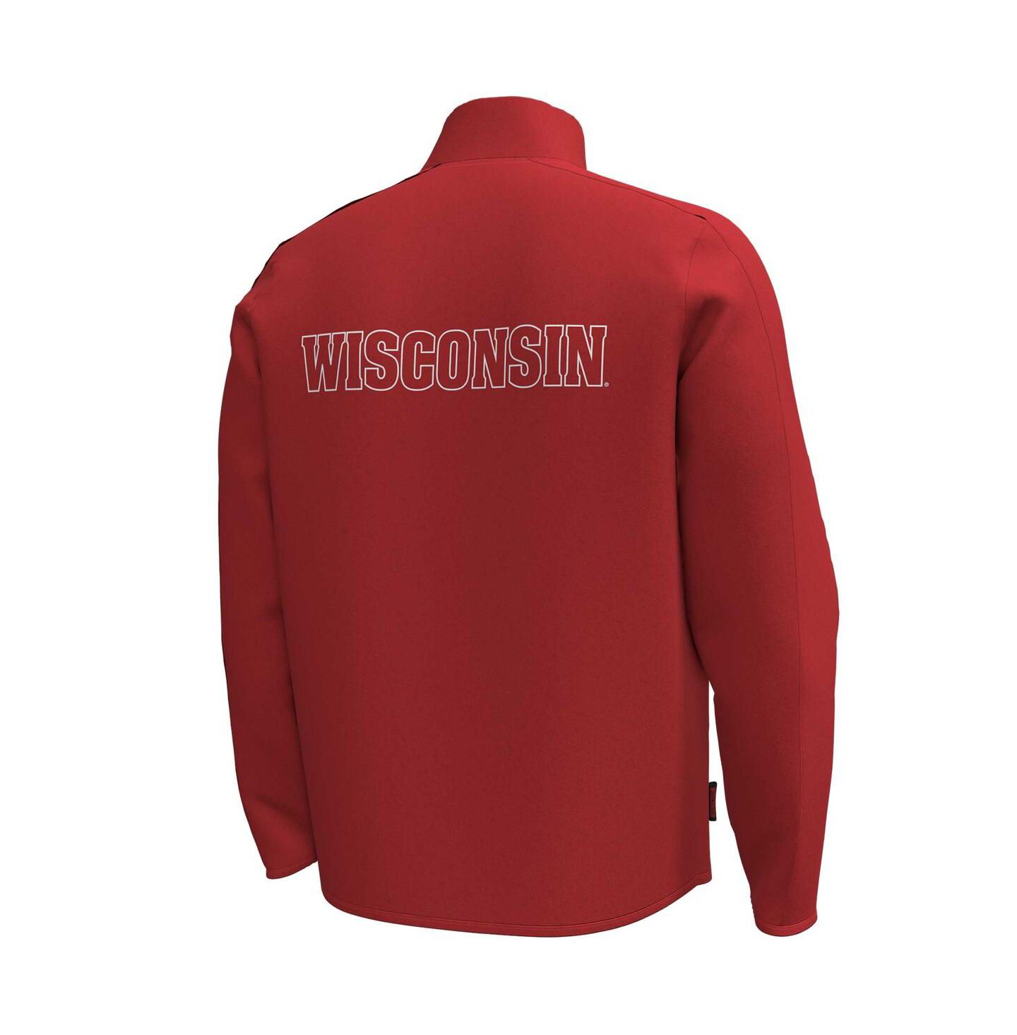 Мужская куртка Under Armour Red Wisconsin Badgers Command Full-Zip — фото 3