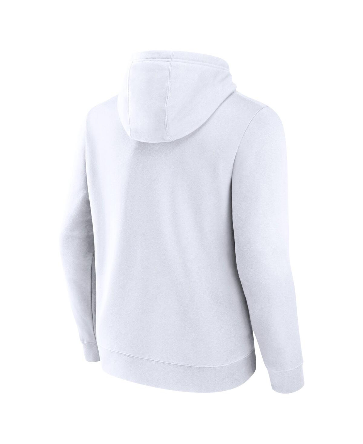 Fanatics Men'sUtah Hockey Club Secondary Logo Pullover Hoodie - White