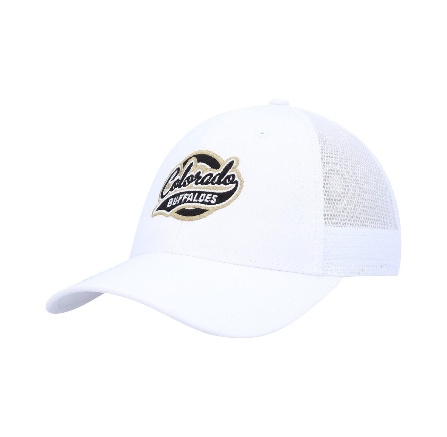 Men's White Colorado Buffaloes Brant Trucker Adjustable Hat