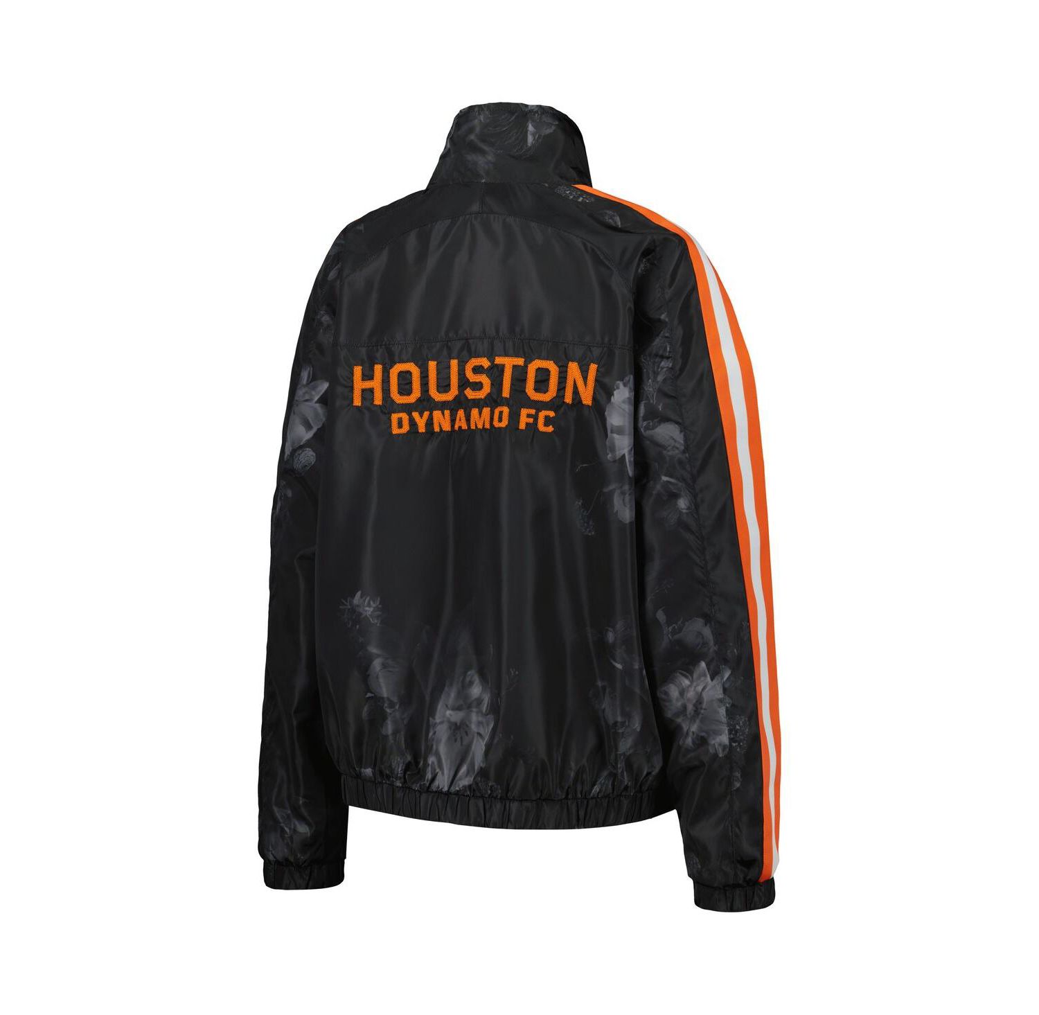 Women's Black Houston Dynamo FC Full-Zip Track Jacket