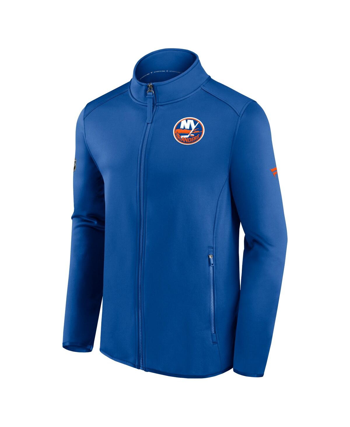 Fanatics Men'sNew York Islanders Authentic Pro Rink Fleece Full-Zip Jacket - Royal