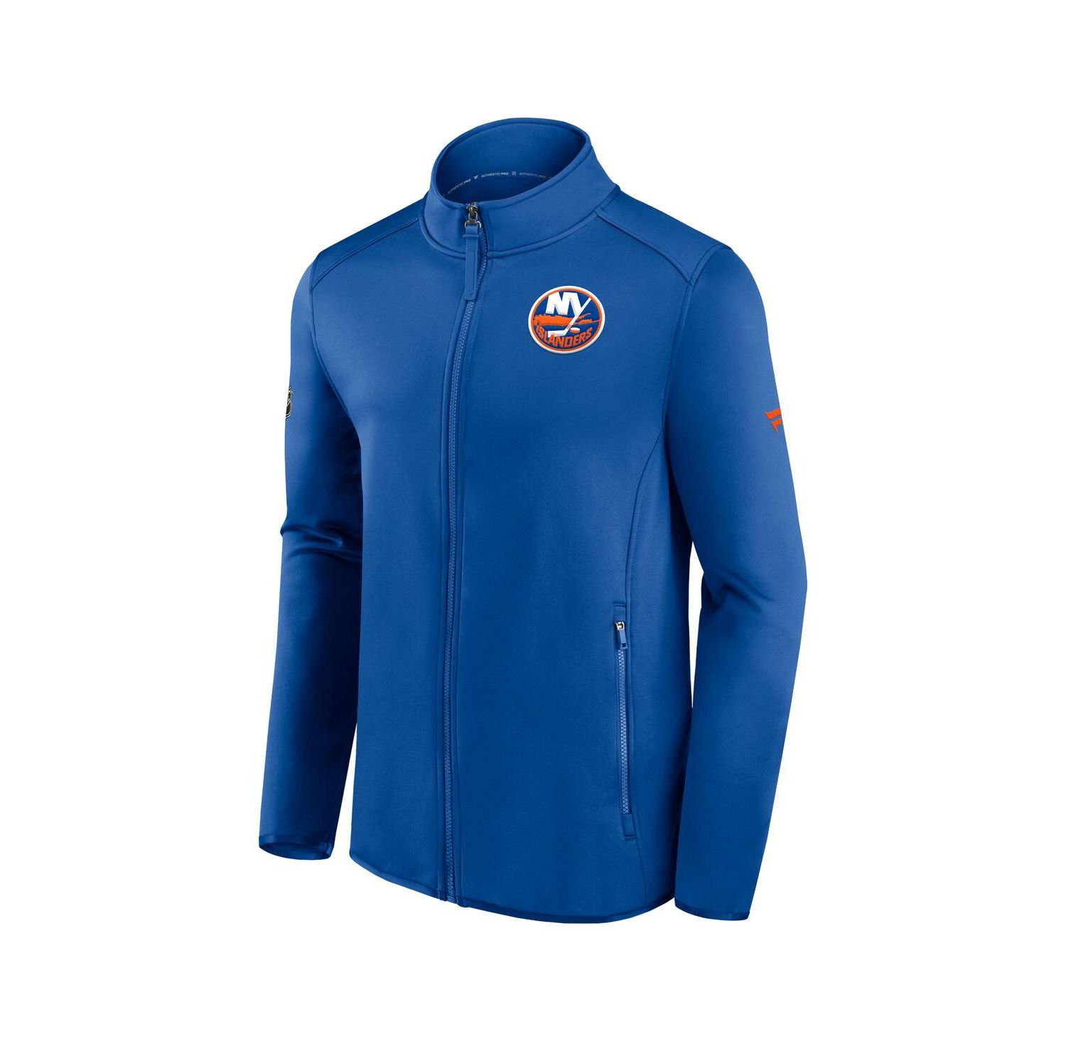 Men's Royal New York Islanders Authentic Pro Rink Fleece Full-Zip Jacket