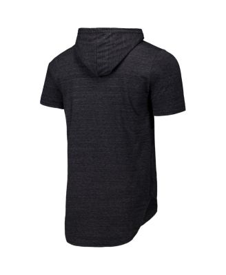 Men's Black Baltimore Orioles Tri-Blend Hoodie T-Shirt