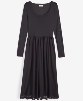 Women's Mesh Midi Dress, Created for Macy's