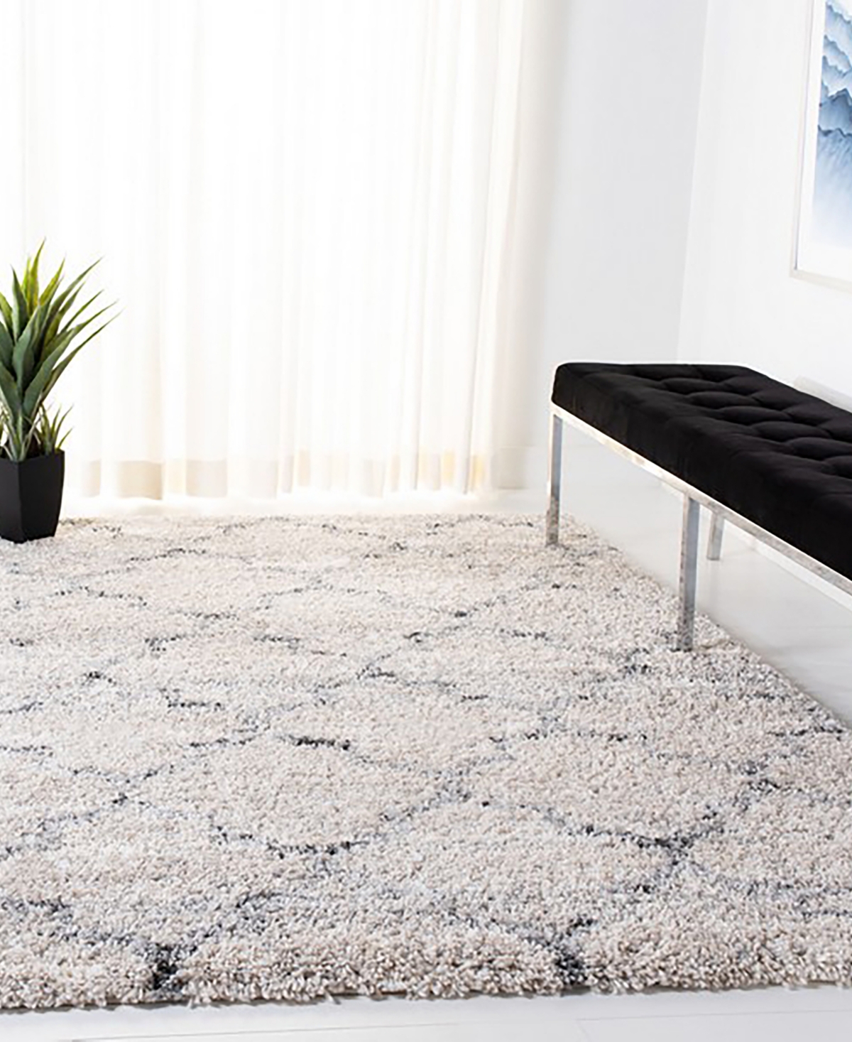 Safavieh Fontana Shag FNT888F 6'7
