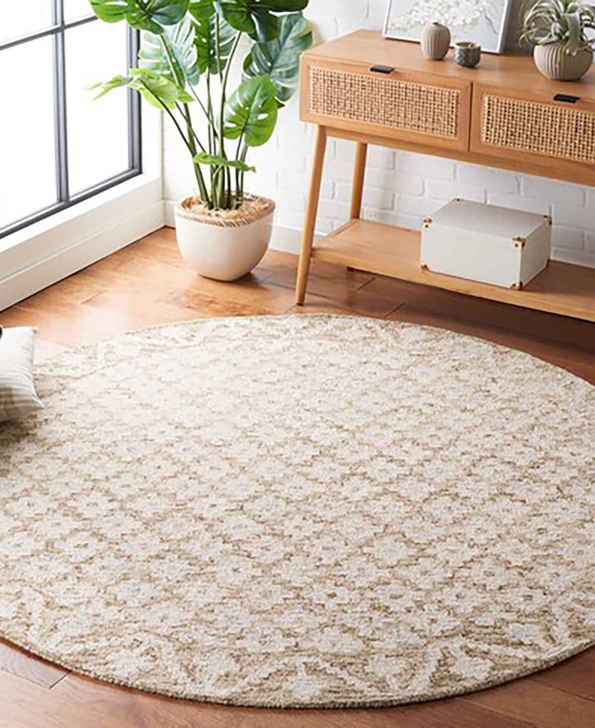 Safavieh Metro Iii MET357W 6'x6' Area Rug -Sage