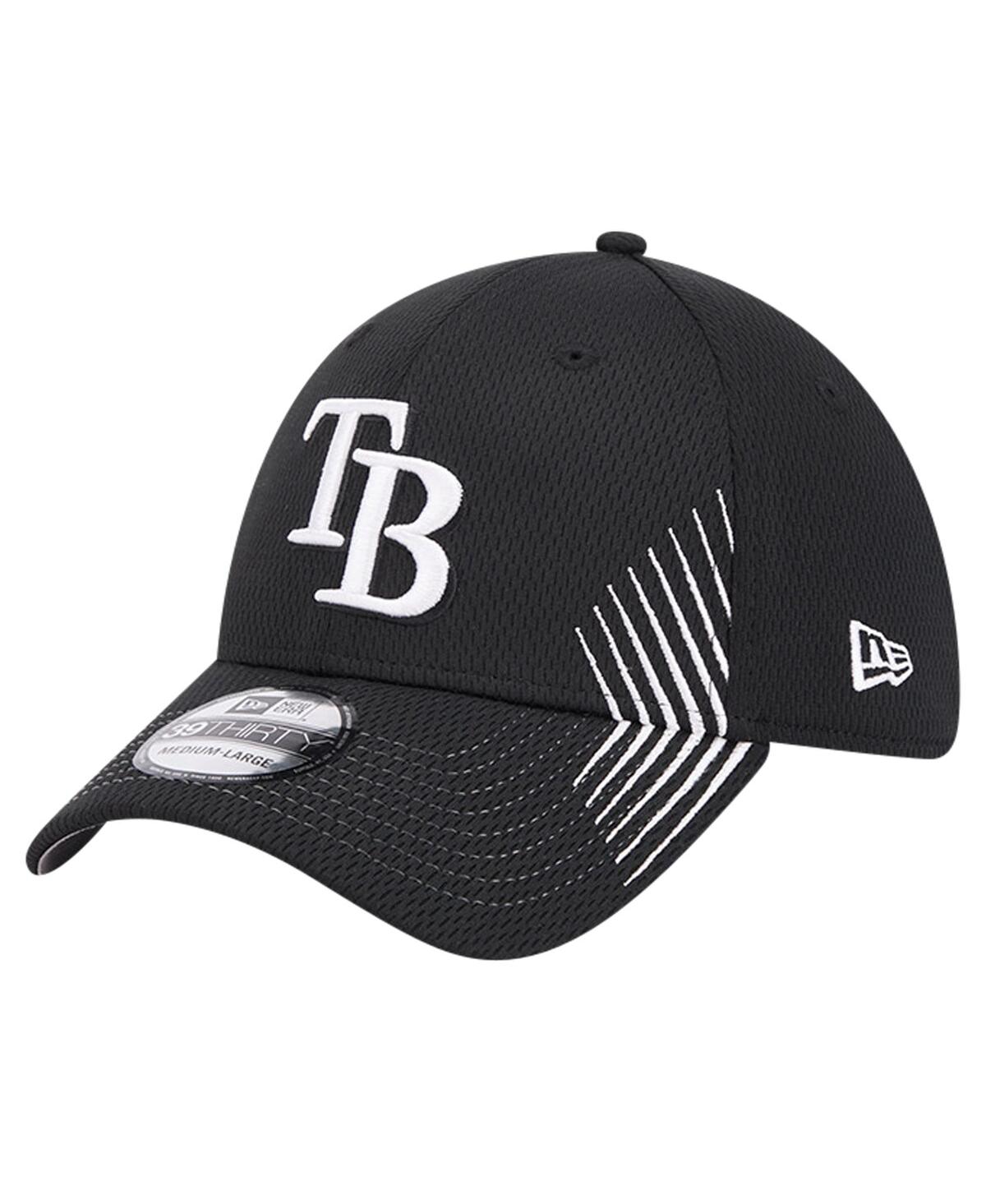 Men's Black Toronto Blue Jays Active Dash Mark 39THIRTY Flex Hat - Black
