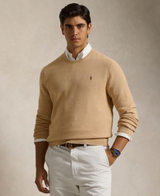 Polo Ralph Lauren - Men's Textured Cotton Crewneck Sweater