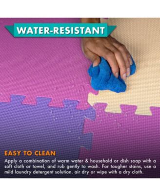 Kids Floor Play Mat 3/8-in, 16 Sq Ft - 16 Tiles