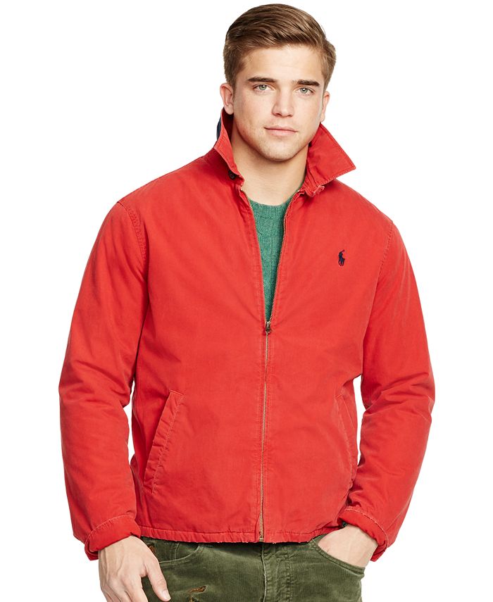 Polo windbreaker macys clearance