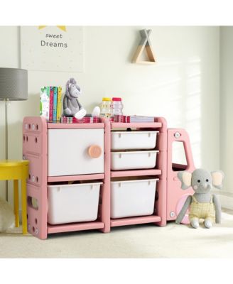 Kids Toy Storage Organizer Toddler Playroom Furniture