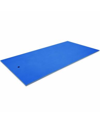 12 x 6 Feet 3 Layer Floating Water Pad-Blue
