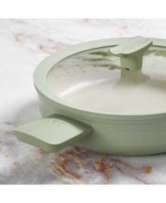 Leo Balance 5pc Nonstick Aluminum Cookware Set, Glass Lids