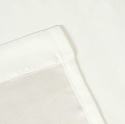 Basic Drape Woven Jacquard Thermal Curtain Panel - Rose